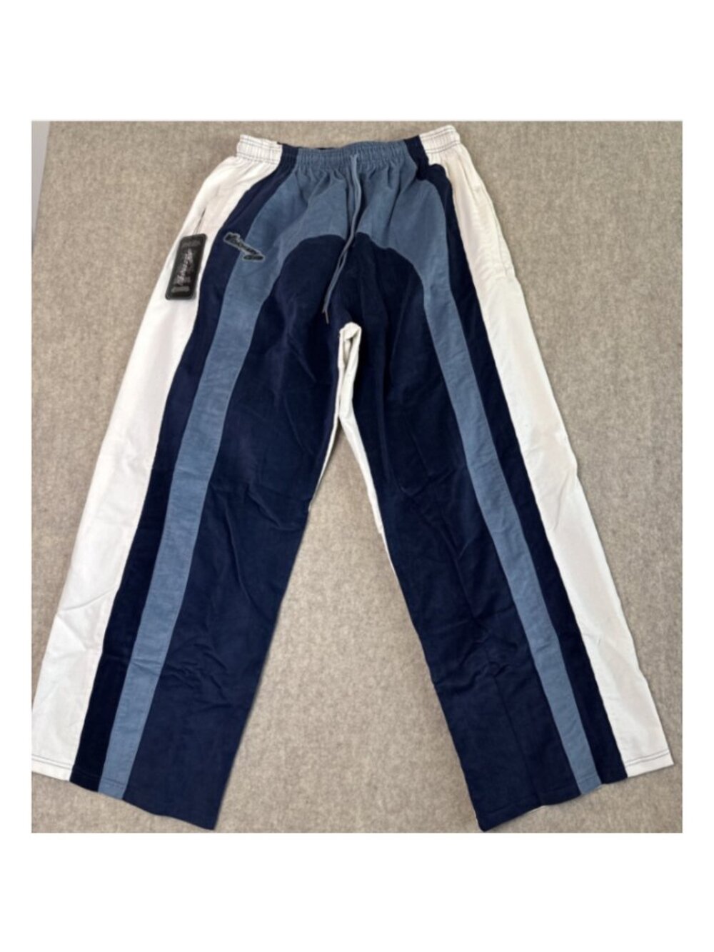 NWT Visionary Club Radiant Aura Wide Leg Corduroy Sweats Mens XL Coastal Wave